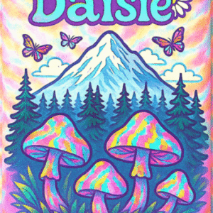 trippin dasie magic mushroom chocolate bar