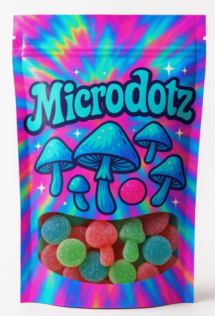 Microdotz magic mushroom gummys
